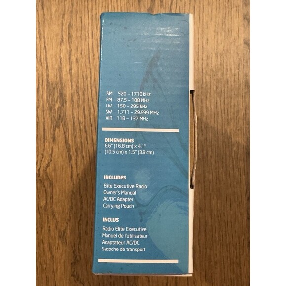 Eton Elite Executive AM/FM/Aircraft Band/SSB/Shortwave Radio New In Box - Picture 8 of 11